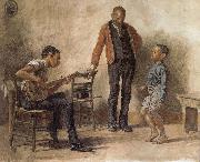 Thomas Eakins The Dance Curriculum oil on canvas